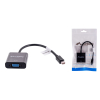 Adapter Lanberg AD-0006-BK (Mini DisplayPort M - D-Sub (VGA) F; 0,20m; kolor czarny)