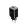 Ładowarka Havit USB-A+USB-C UC30 EU (czarny)