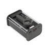 Gembird PB09-TQC3-01 Transparentny power bank QC3.0 z szybkim ładowaniem, 9000 mAh, czarny