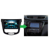 RADIO NAWIGACJA GPS NISSAN QASHQAI X-TRAIL 2014+ ANDROID klima automatyczna