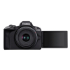 Canon EOS R50, Black + RF-S 18-45mm F4.5-6.3 IS STM Kit Bezlusterkowiec 24,2 MP CMOS 6000 x 4000 px Czarny