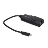 Karta sieciowa Lanberg NC-1000-02 (USB 3.1, USB-C; 1x 10/100/1000Mbps)