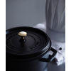 Garnek żeliwny okrągły wysoki STAUB 40502-285-0 - czarny 4.8 ltr