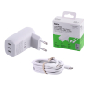 Ładowarka Belkin BoostCharge 3 Port USB-C PD 3.1 PPS Wall Charger 67W + USB-C to USB-C Cable 2m White