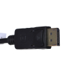 Adapter Lanberg AD-0007-BK (DisplayPort M - DVI-D F; 0,10m; kolor czarny)
