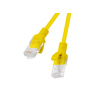 Patchcord UTP Lanberg PCU5-10CC-0100-Y (RJ45 - RJ45 ; 1m; UTP; kat. 5e; kolor żółty)