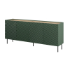 Komoda 4D2SZ ONDA 200x45xH85 zieleń