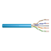 Digitus Kabel instalacyjny kat.6A, U/UTP, Dca, AWG 23/1, LSOH, 500m, niebieski, szpula