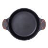 Resto Kitchenware 93506 garnek 4,4 l Okrągły Czarny, Drewno