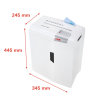 HSM Niszczarka Shredstar X6pro, 20L 2x15 mm
