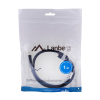 Kabel Lanberg CA-HDMI-21CU-0010-BK (HDMI M - HDMI M; 1m; kolor czarny)