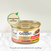 GOURMET GOLD Łosoś i kurczak w sosie mokra karma dla kota - puszka - 85 g