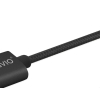 Kabel SAVIO CL-128 (Micro USB typu B, USB typu C - USB 2.0 typu A ; 1m; kolor czarny)
