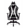 Fotel gamingowy DIABLO X-HORN 2.0 normal fotel czarno-biały