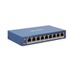 Hikvision DS-3E1309P-EI łącza sieciowe Zarządzany L2 Fast Ethernet (10/100) Obsługa PoE Szary