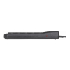 Listwa przeciwprzepięciowa Activejet 5gn/1,5m/cz (10A; 2300W) 1,5m; kolor czarny