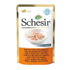 SCHESIR dla kotów Single Dish Tuńczyk z Kurczakiem i Krewetkami 50g