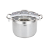Resto Kitchenware Libra 8 l Okrągły Stal nierdzewna