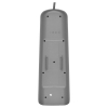Listwa zasilająca Belkin Power Surge 6-PORT + 2xUSB-A 2.4A 650J 2m Grey/White