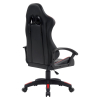 DEFENDER FOTEL CRATER CZERWONO-CZARNY GAMING