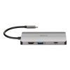 D-Link DUB-M810 stacja dokująca Przewodowa USB 3.2 Gen 1 (3.1 Gen 1) Type-C Aluminium