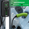 Qoltec 52467 Mobilna ładowarka do samochodu elektrycznego EV z regulacją 2w1 Typ2 | 11kW | 3 Fazy | CEE 5 PIN| LCD |Przenośna | Wallbox | 5m