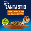 FELIX Fantastic królik, Jagnięcina - mokra karma dla kota - 4x85g