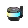 Corsair iCUE LINK TITAN RX RGB Procesor Chłodnica cieczy all-in-one 12 cm Czarny 1 szt.