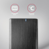 Axagon EE35-A6C obudowa do dysków twardych Obudowa HDD Czarny 3.5