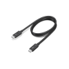 Lenovo 4X91K16968 kabel Thunderbolt 0,7 m 40 Gbit/s Czarny