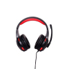 GEMBIRD GAMING SŁUCHAWKI USB 5.1 Z SYSTEMEM SURROUND CZARNO/CZERWONE, MIKROFON, REGULACJA GŁOŚNOŚCI