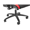 GENESIS SX77 Fotel dla gracza Obite siedzisko Czarny, Czerwony
