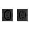 PowerWalker 10133027 rozdzielacz zasilania PDU 16 x gniazdo sieciowe 0U Czarny
