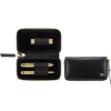 Zestaw do manicure ZWILLING Twinox Gold Edition 97746-004-0 - czarne skórzane etui 3 elementy - czarny