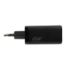 ŁADOWARKA SIECIOWA I-BOX C-65 GAN PD65W KABEL, CZARNA
