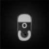Logitech G Pro X Superlight myszka Gaming Po prawej stronie RF Wireless 25600 DPI
