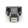 Adapter DIGITUS DA-70156 (USB M - RS-232 M; kolor czarny)