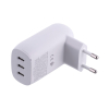 Ładowarka Belkin BoostCharge 3 Port USB-C PD 3.1 PPS Wall Charger 67W + USB-C to USB-C Cable 2m White