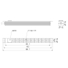 Gembird Listwa zasilająca rack (PDU), 10 gniazd C13, 1U, 16A, wtyk C19 2m