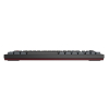 Montech MKey TKL klawiatura Gaming USB Bordowy, Ciemny Szary