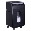 Niszczarka Activejet ASH-2502C, P-4, 28 l, ścinki 4x40 mm, 25 kartek, czarna