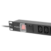 Listwa zasilająca Lanberg PDU-10I-0200-IEC-BK (10 gniazd w standardzie IEC320; 10 A; 2m; kolor czarny)