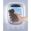 AUKEY POWERBANK 10 000 MAH, USB-C PD 30W, USB-A 22W, SZARY