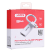 UNITEK ADAPTER MINIDISPLAYPORT-HDMI 4K, Y-6331