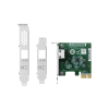 Qnap QXG-2G1T-I225, 1 x 2.5GbE, PCIe Gen2 x1, Low-profile