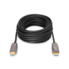 Kabel połączeniowy hybrydowy HDMI 2.1 Ultra High Speed 8K60Hz UHD HDMI A/HDMI A M/M czarny 15m