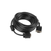 Kabel Lanberg CA-VGAC-10CC-0100-B (D-Sub (VGA) M - D-Sub (VGA) M; 10m; kolor czarny)