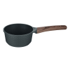 Resto Kitchenware 93900 garnek 1,3 l Okrągły Czarny