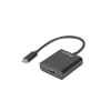 Adapter Lanberg AD-UC-HD-01 (USB typu C M - HDMI F; 0,15m; kolor czarny)