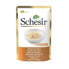 SCHESIR dla kotów Adult Cienkie Plasterki z Kurczaka 85g